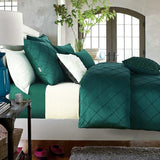 Green Bridal Bedding Set with filling - The Linen House