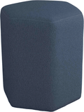 Hexagonal Upholstered Stool - The Linen House