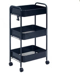 Home Organization And Storage Trolley Cart With Wheels - The Linen House