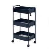 Home Organization And Storage Trolley Cart With Wheels - The Linen House