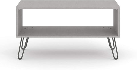 Home Source Rectangle Coffee Table & Occasional Living Room Table with Storage - The Linen House