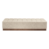 Hunter Ottoman - The Linen House