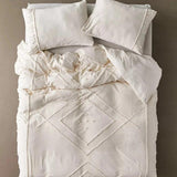 New Eliaf Tufted Cotton Duvet Cover Set