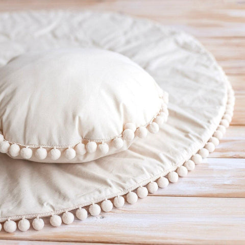 Lace Baby Play Mat Baby Rug - The Linen House