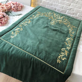 Embroidered Velvet Prayer Mat