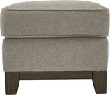 Jute Storage Ottoman with Tray 20" x 20" - The Linen House