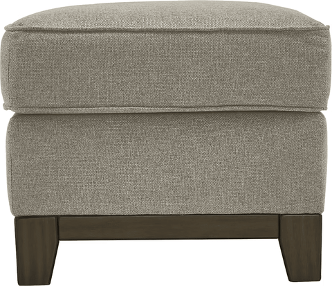 Jute Storage Ottoman with Tray 20" x 20" - The Linen House