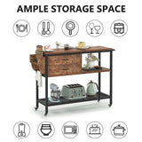 Kitchen Islands & Carts and Storage Utility Trolley Cart - The Linen House