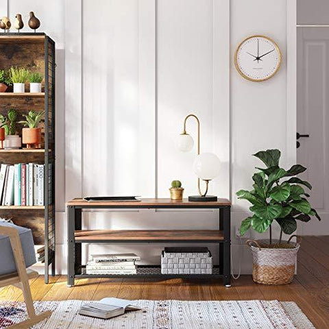 Living Room Table With Metal Frame - The Linen House