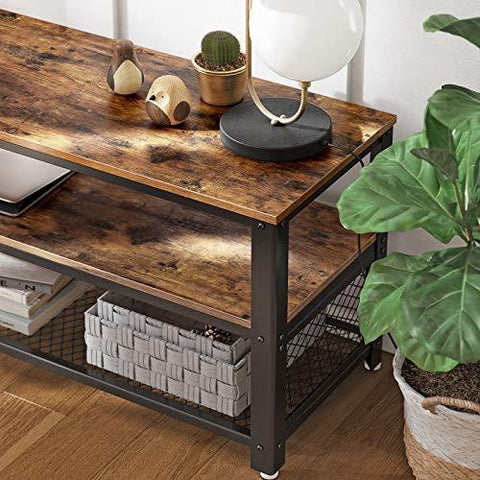 Living Room Table With Metal Frame - The Linen House