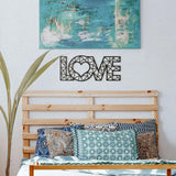 Love word Metal Wall Decor - The Linen House