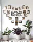 Love word Metal Wall Decor - The Linen House