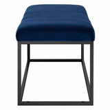 Luxurious Velvet Accent Bench - The Linen House