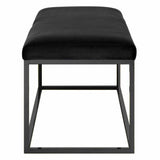 Luxurious Velvet Accent Bench - The Linen House