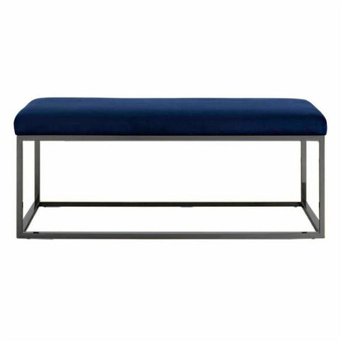 Luxurious Velvet Accent Bench - The Linen House