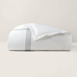 Luxury 4 Line Baratta Stitch Duvet Set – Sophisticated and Elegant Bedding - The Linen House