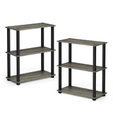 MDF Sheet Bookcases for Sale – Set of 2 Stylish and Practical Storage Units - The Linen House