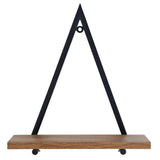 MDF Sheet Triangle Wall Mounted Shelf - The Linen House