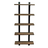 Metal and Solid MDF Wall Shelf - The Linen House