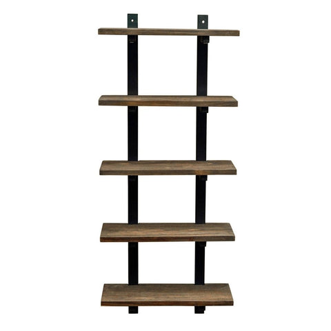 Metal and Solid MDF Wall Shelf - The Linen House