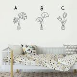 Metal Flower Wall Decor - The Linen House