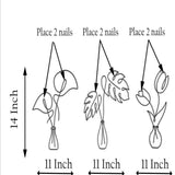 Metal Flower Wall Decor - The Linen House