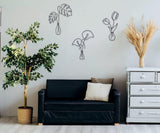 Metal Flower Wall Decor - The Linen House