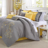 Mix & Match Embroidery Duvet Set - The Linen House