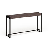 Modern Narrow Industrial Console Table - The Linen House