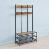 Montier Hall Tree with Bench and Shoe Storage - The Linen House
