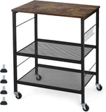 MOOACE 3 - Tier Mesh Kitchen Microwave Rack - The Linen House