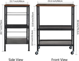 MOOACE 3 - Tier Mesh Kitchen Microwave Rack - The Linen House
