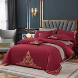 Motive Embroidered Duvet Set - The Linen House