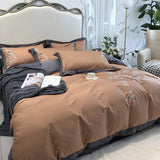 Myriad Embroidery Duvet Set - The Linen House