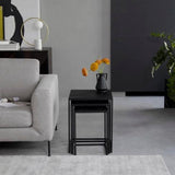 Nesting Metal Side Table Set 3 - Piece - The Linen House