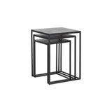 Nesting Metal Side Table Set 3 - Piece - The Linen House