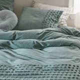 New Dotted Tufted Duvet Cover Set - The Linen House