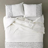 New Dotted Tufted Duvet Cover Set - The Linen House