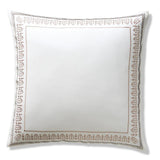 New Luxury Embroidered Duvet Set in Blush Gray - The Linen House