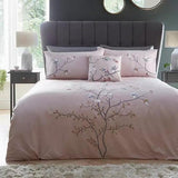 New Luxury Eve Duvet Set (Pink) – Elegant and Soft Bedding for a Stylish Bedroom - The Linen House