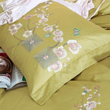 New Luxury Oriental Embroidery Duvet Set - The Linen House