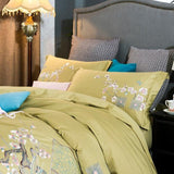 New Luxury Oriental Embroidery Duvet Set - The Linen House