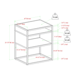 Oswald Side Table - The Linen House