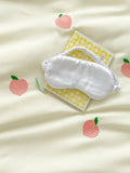 Peach Embroidered Duvet Cover Set - The Linen House