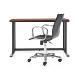 Pilsen Graphite Office Table - The Linen House