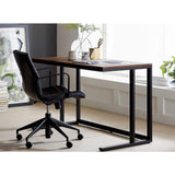 Pilsen Graphite Office Table - The Linen House