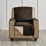 Pinsonic Sofa Cover ( Brown ) - The Linen House