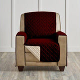Pinsonic Sofa Cover ( Red ) - The Linen House