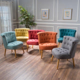 Plush Modern Tufted Accent Chair (One) – Stylish and Comfortable Seating - The Linen House