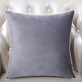 Velvet Cushion Cover(Grey)